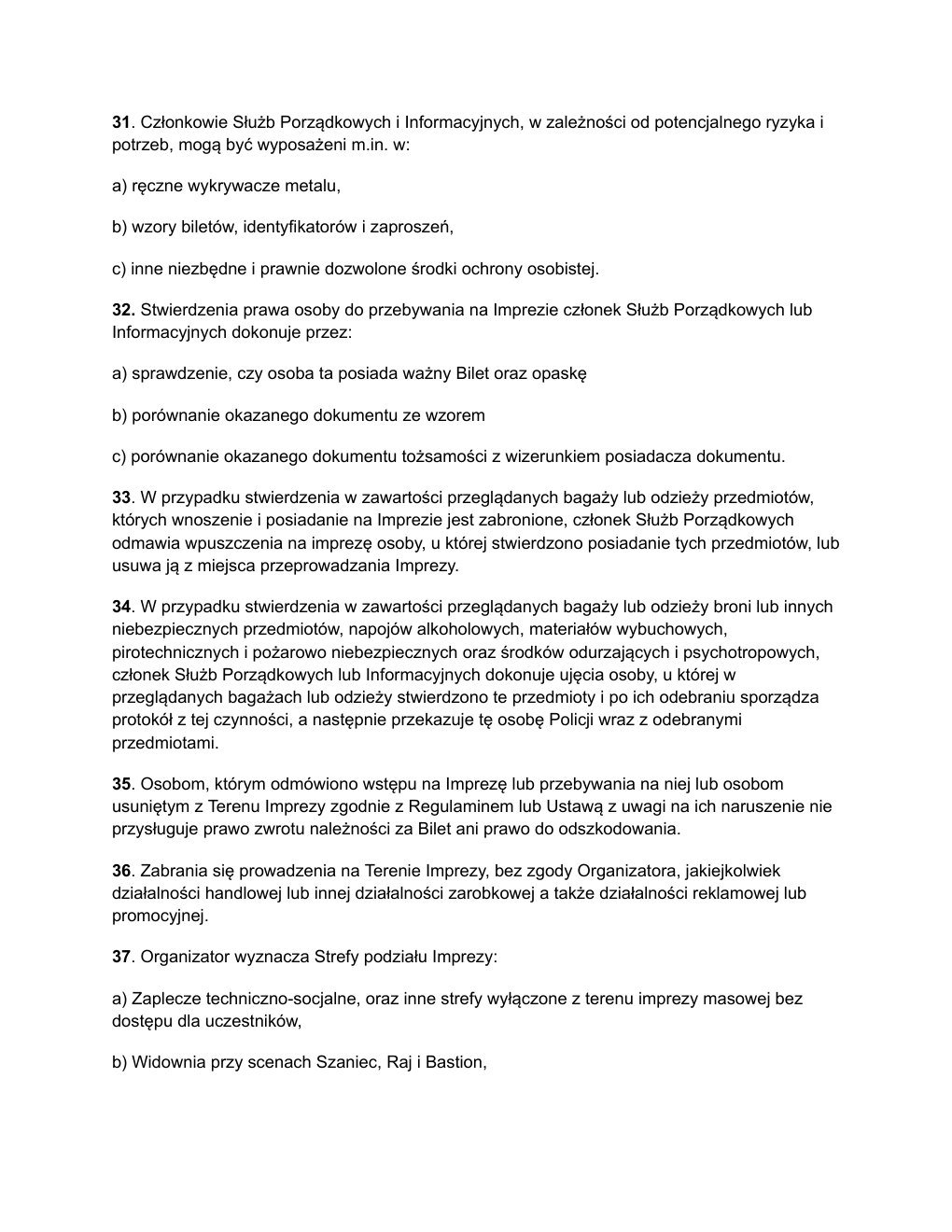 Regulamin — strona 7